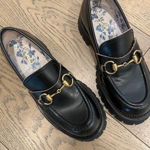 Gucci Shoes - Women's Lug Sole Horsebit Loafers